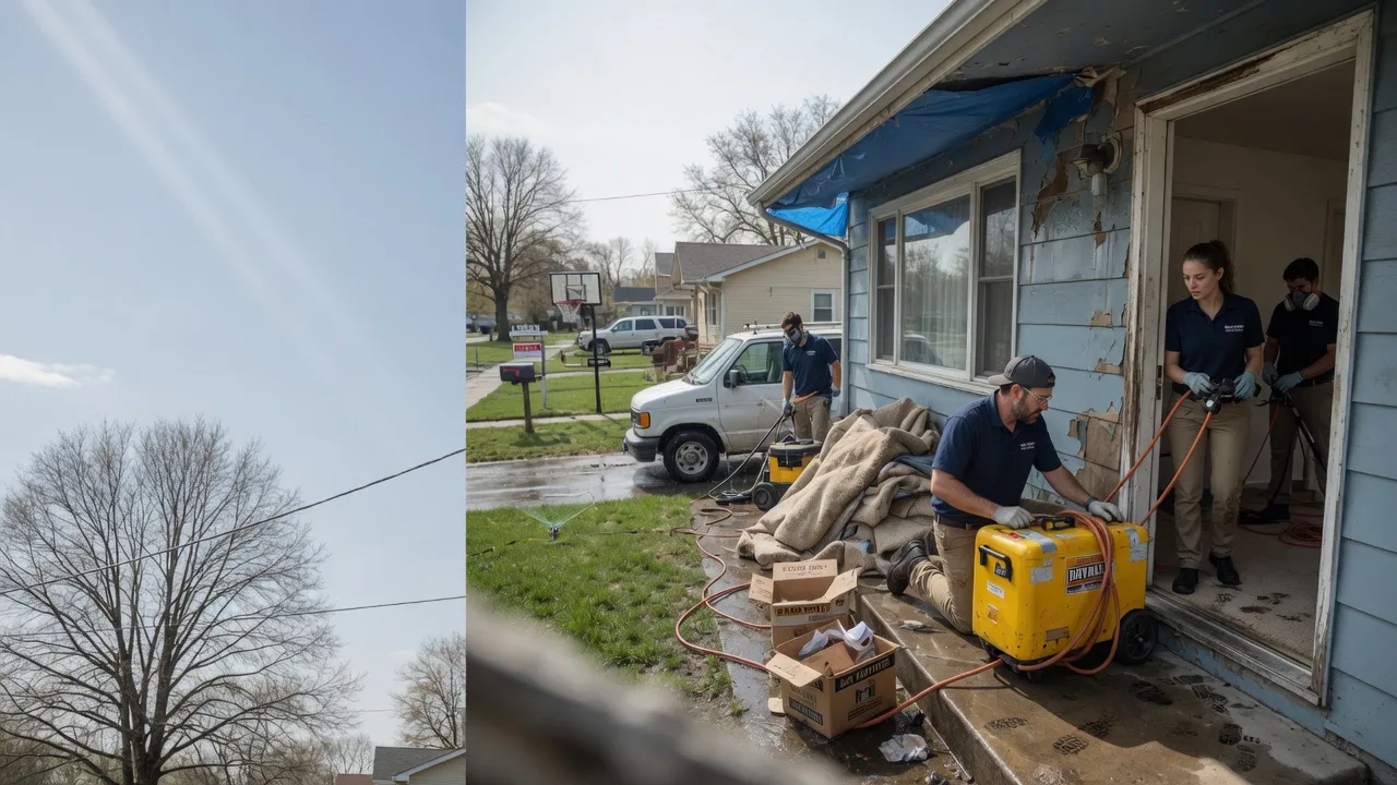 Basement Flood Cleanup in Colrain, MA near me
